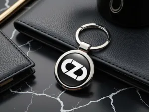 OZ Porte-clés Image Style Métallisé Mаь